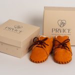 Narandžaste cipelice sa bordo pertlama — Outlet
