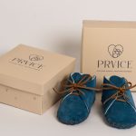 Plave cipelice sa braon pertlama — Mini Pack