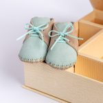 Mint – bež cipelice sa mint pertlama — Premium